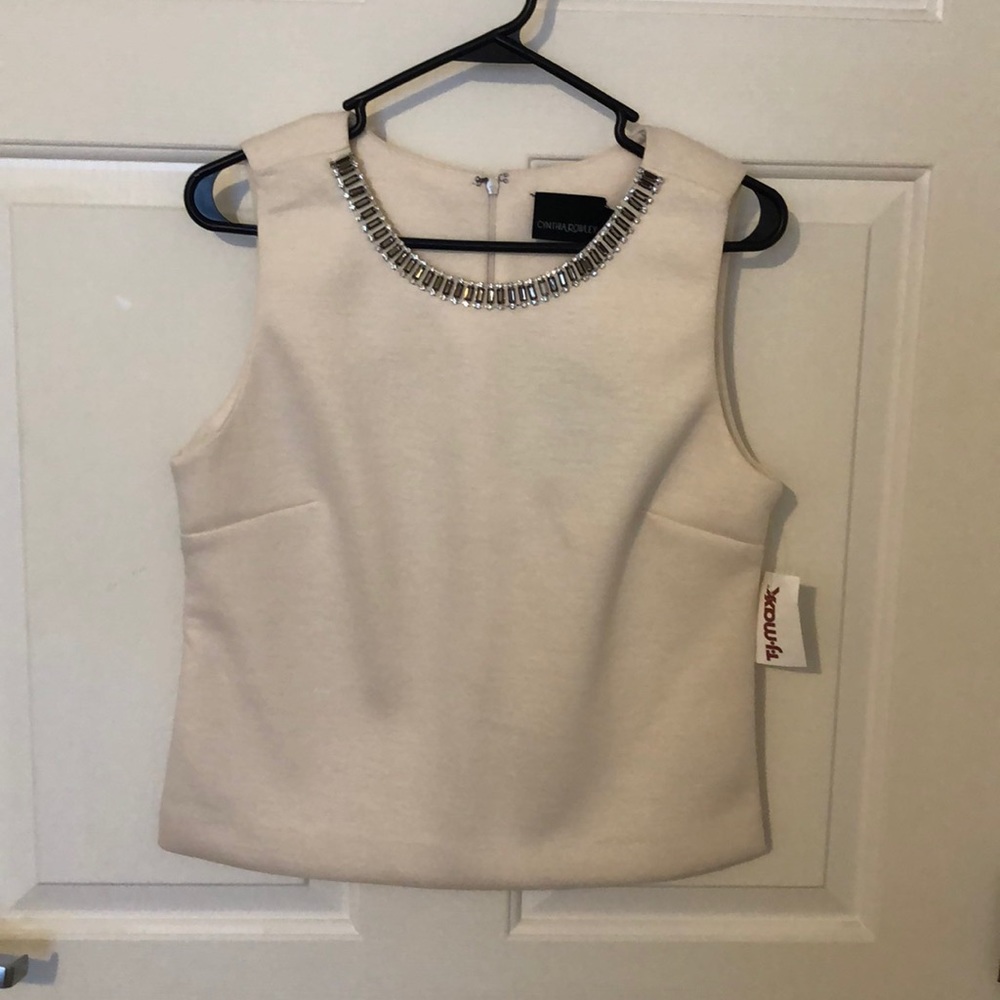 Cropped tank top